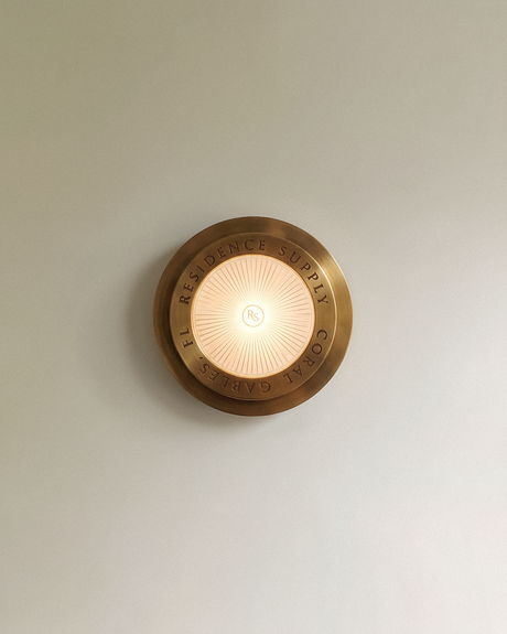The Brass Ceiling Lamp