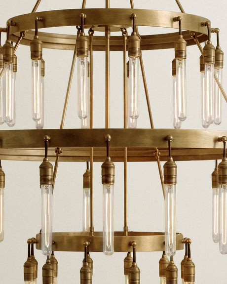 Sidero 3-Tier Round Chandelier