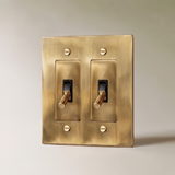 The Unlacquered Brass Toggle Switch