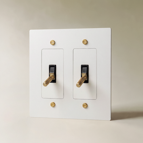 The Brass Toggle Switch (1 to 5 Gang)