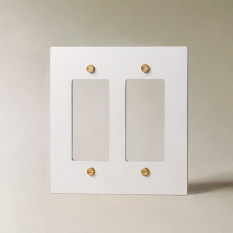 The Brass Plate (White with Brass) (Custom Module)