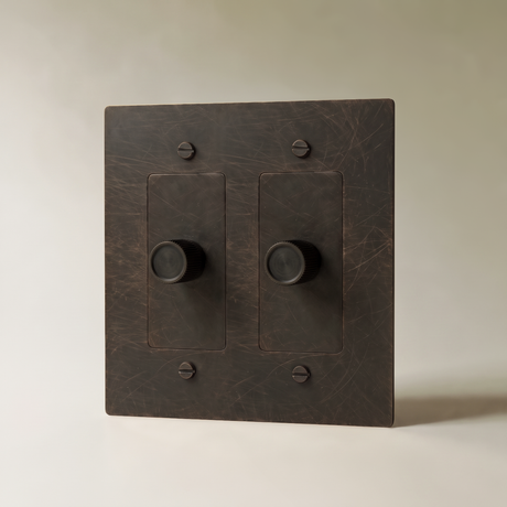 The Brass Dimmer Switch (1 to 5 Gang)