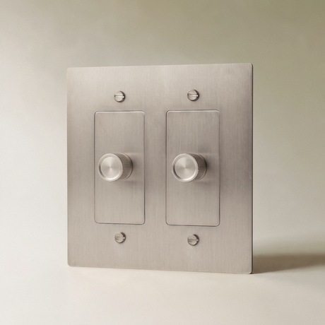 The Brass Dimmer Switch (1 to 5 Gang)