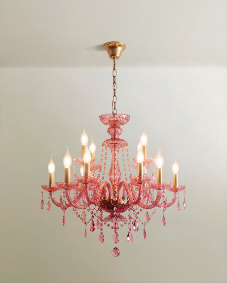 Brigitte Chandelier - Pink