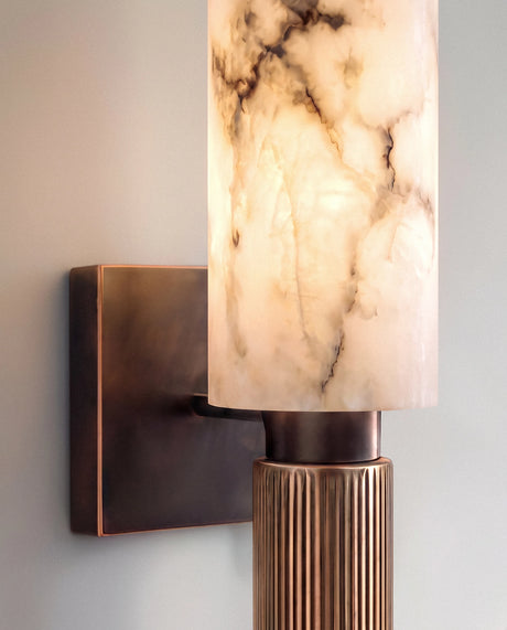 Ansu Alabaster Wall Lamp