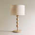 Natural Wood: D14.9"(38cm) x H28"(70cm) / 5W / Warm White (3000K) / US Plug