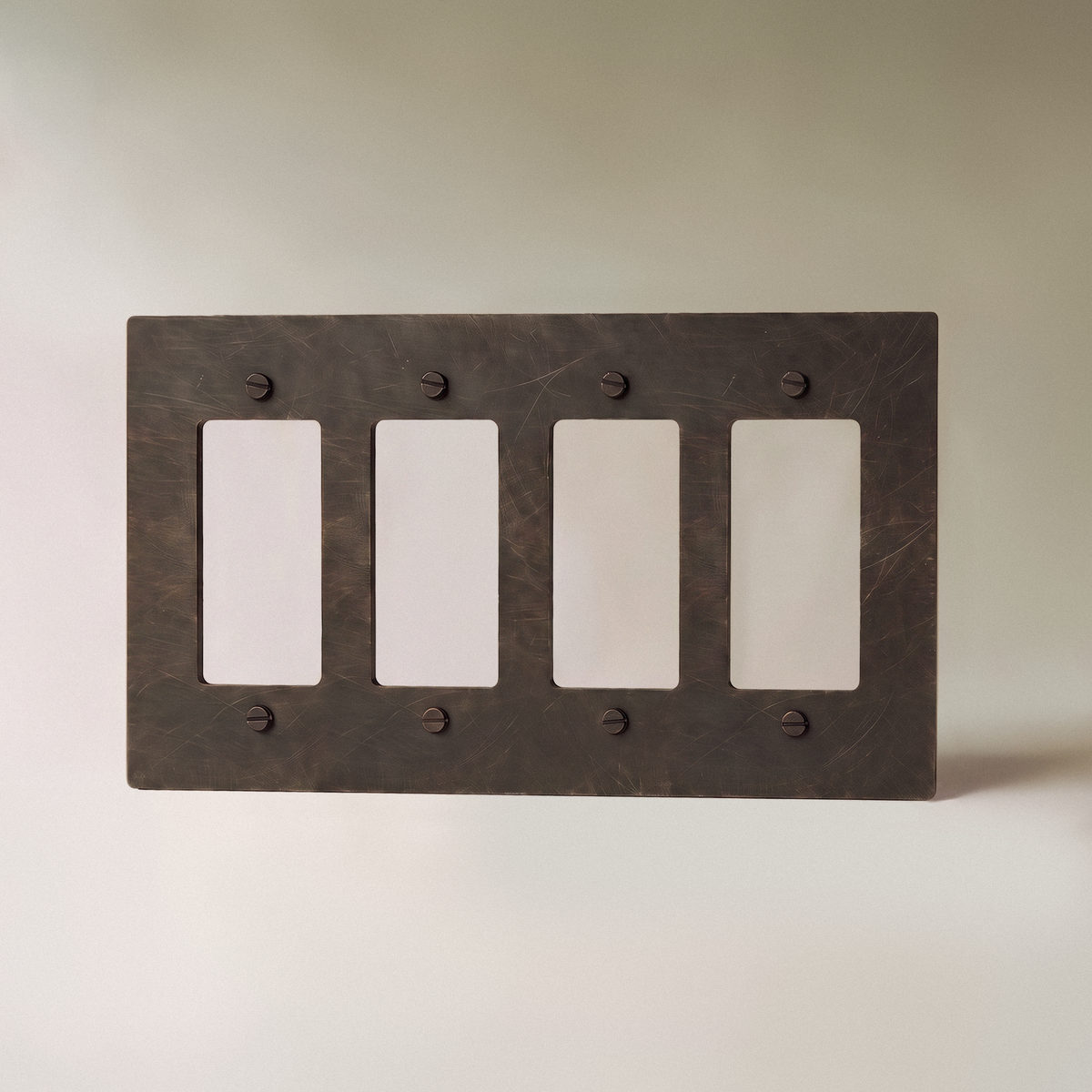 The Brass Plate (Bronze with Patina) (Custom Module)
