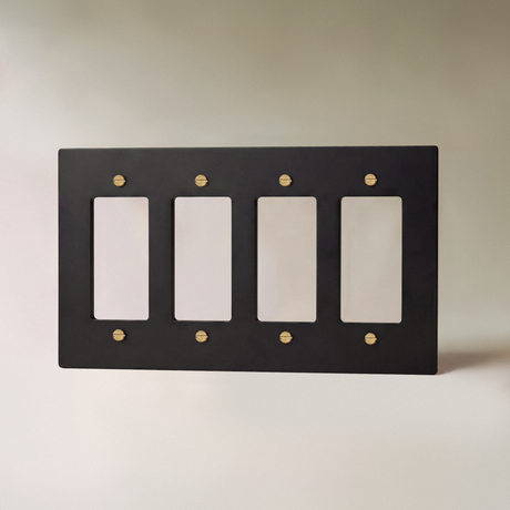 The Brass Plate (Night Black with Brass) (Custom Module)