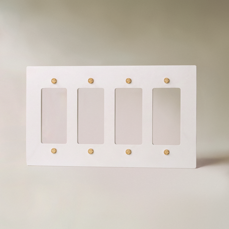 The Brass Plate (White with Brass) (Custom Module)