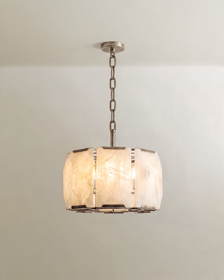 Sakhra Round Alabaster Chandelier