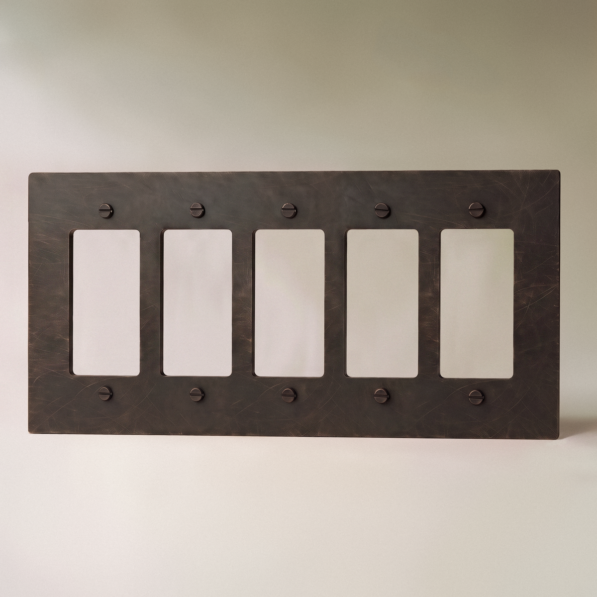 The Brass Plate (Bronze with Patina) (Custom Module)