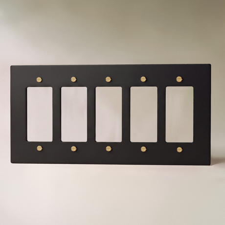 The Brass Plate (Night Black with Brass) (Custom Module)
