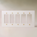 The Brass Plate (White with Brass) (Custom Module)