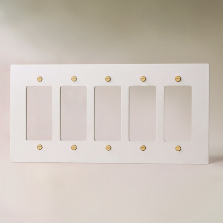 The Brass Plate (White with Brass) (Custom Module)
