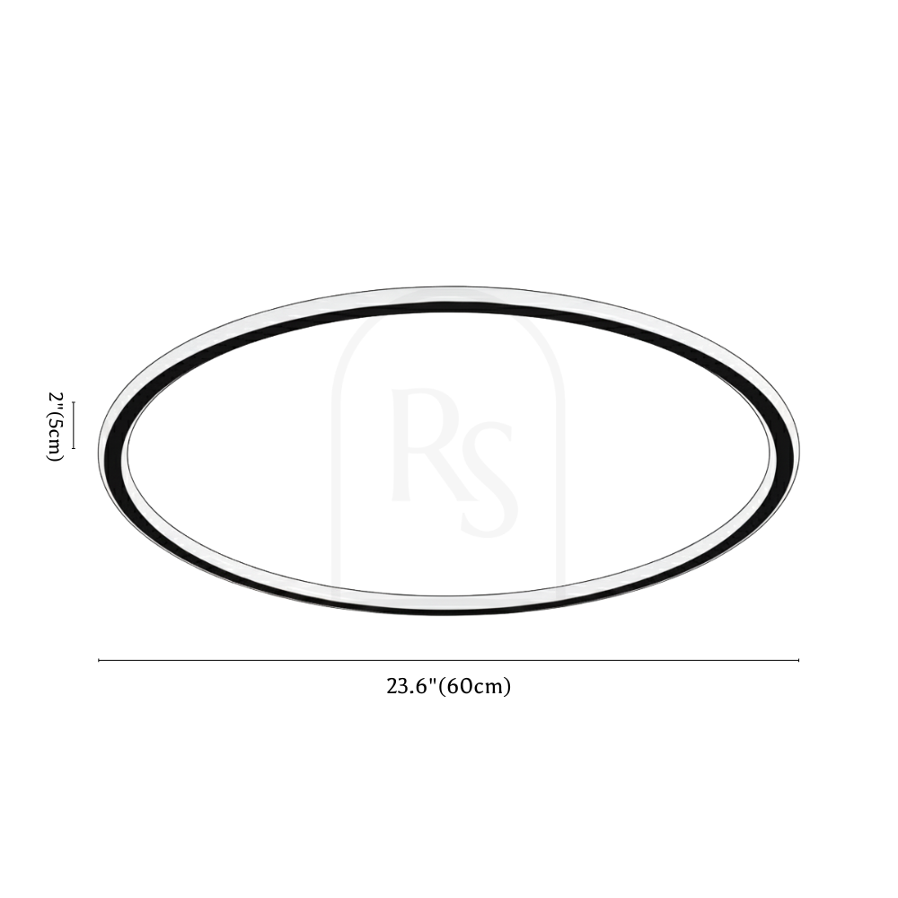 Lámpara de techo Dayira line drawing 4
