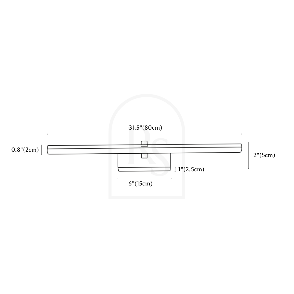 Aplique Ninette line drawing 3