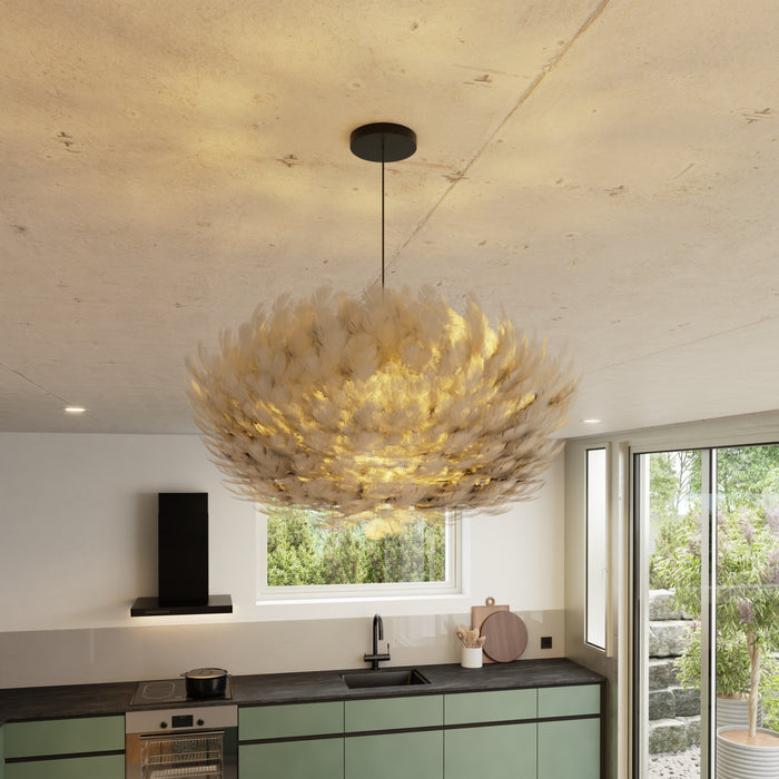 Goose Feather Pendant Light