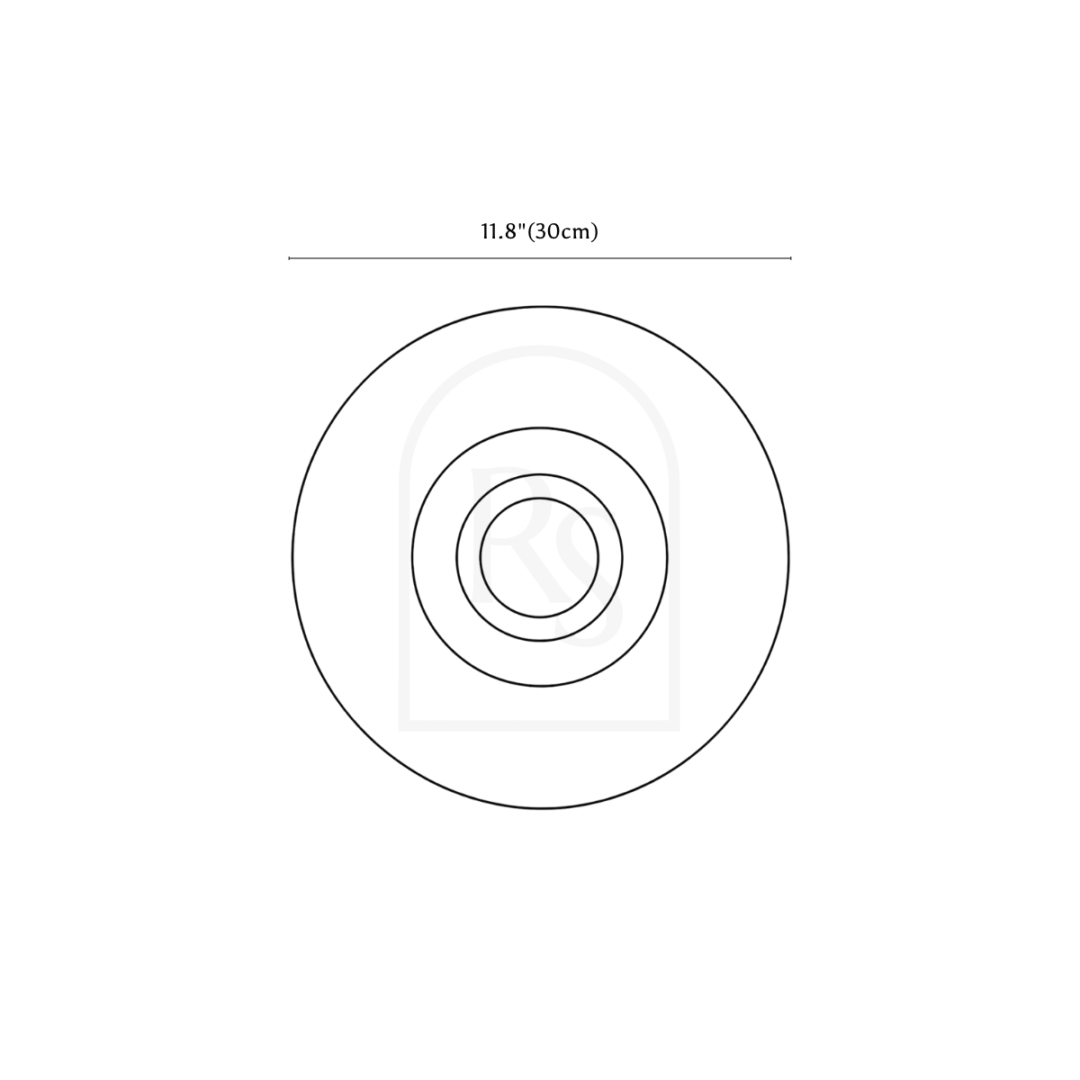 Agula Wall Lamp line drawing 1