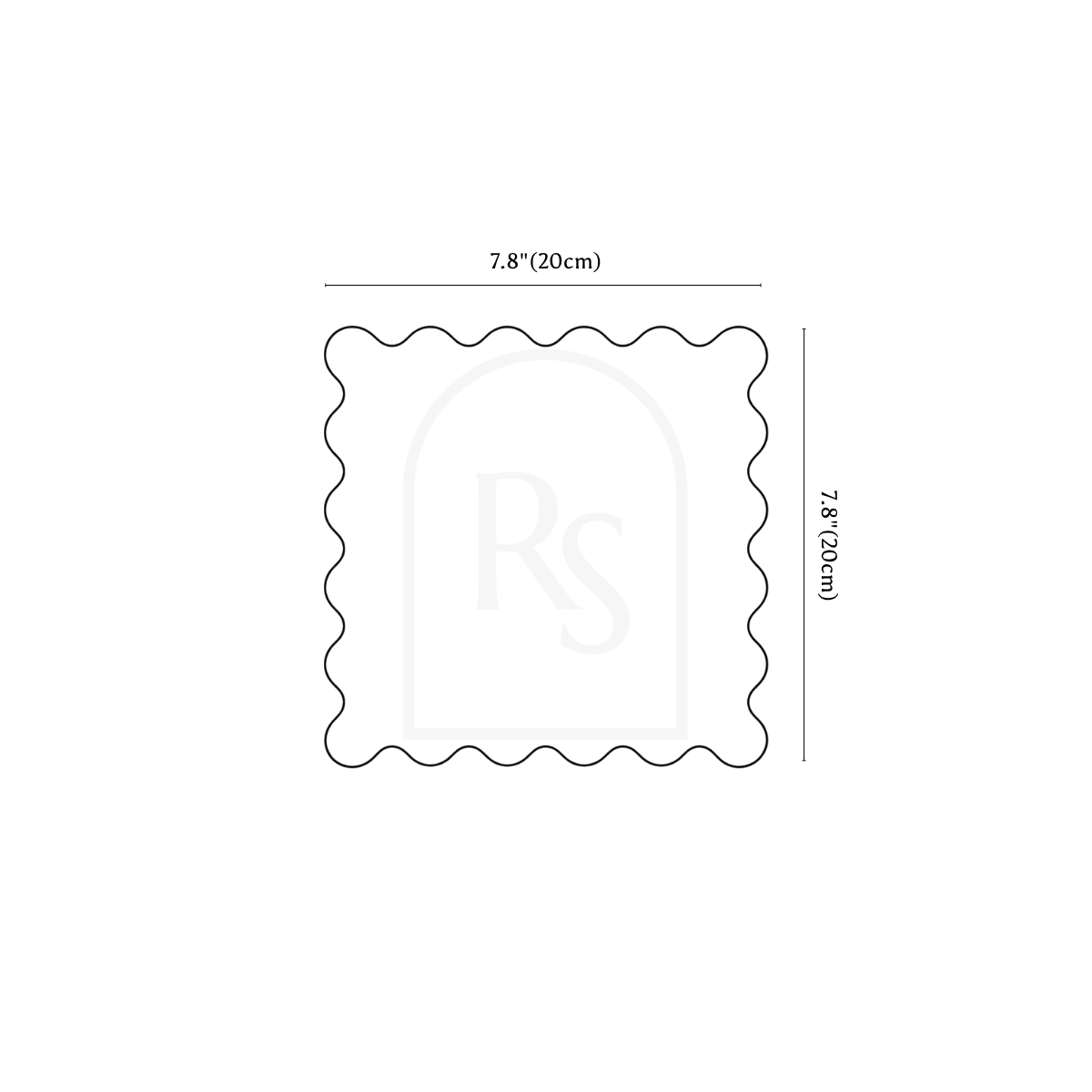 Amon Travertine Wall Lamp line drawing 2