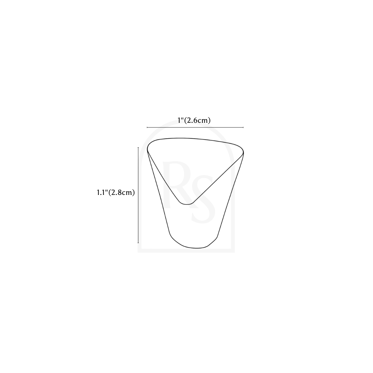 Arix Knob & Pull Bar line drawing 1