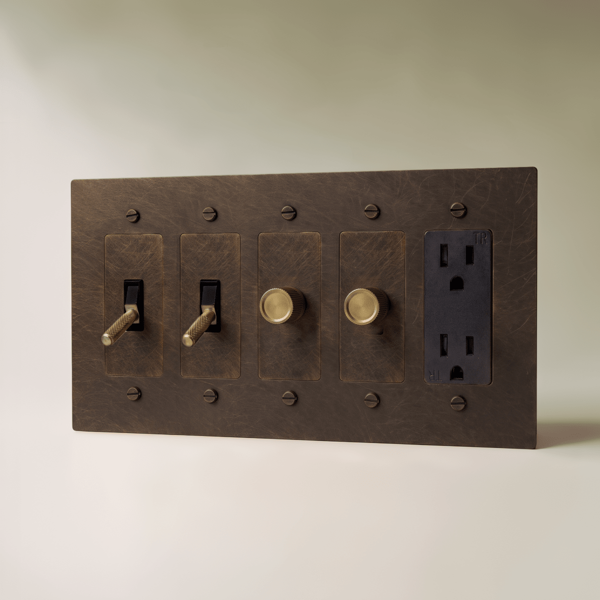 Custom Brass Light Switch (Build Your Own) - Residence Supply