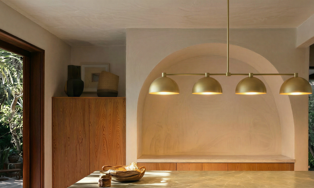 Warm Refined Metal Finish