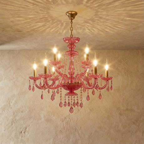Brigitte Chandelier - Pink