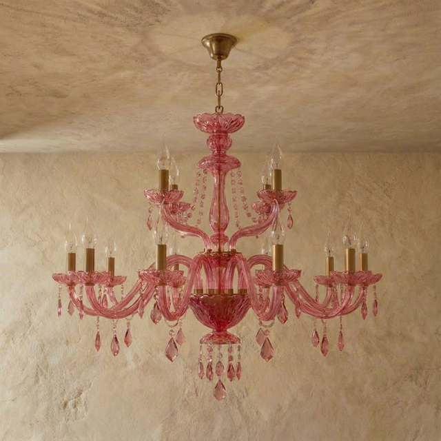 Brigitte Chandelier - Pink