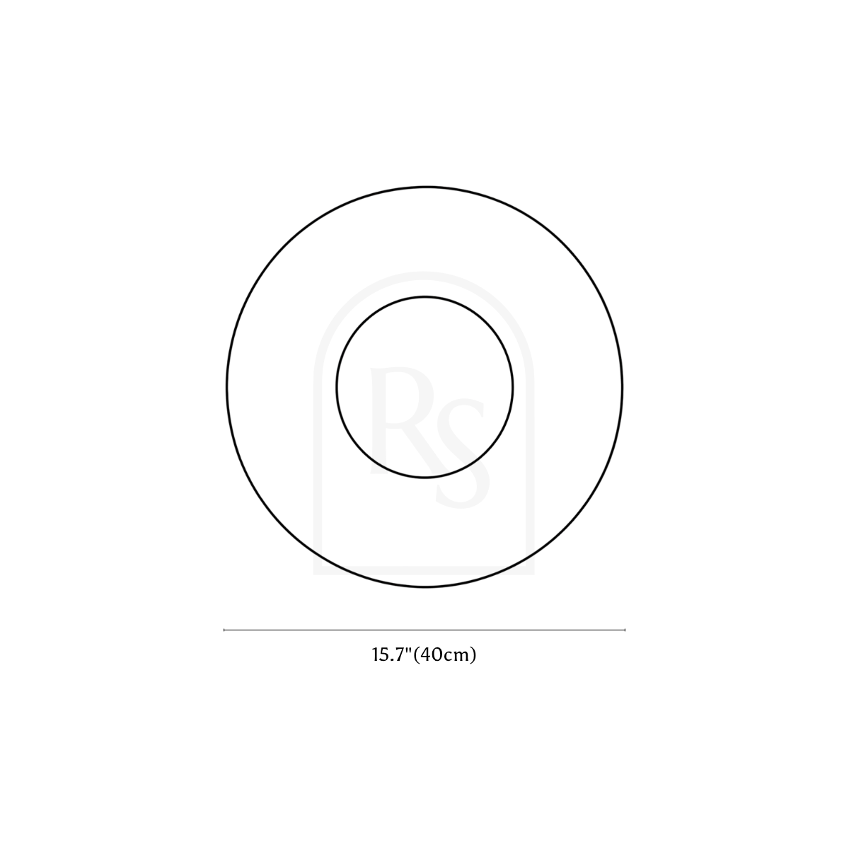 Ciana Wall Lamp line drawing 2