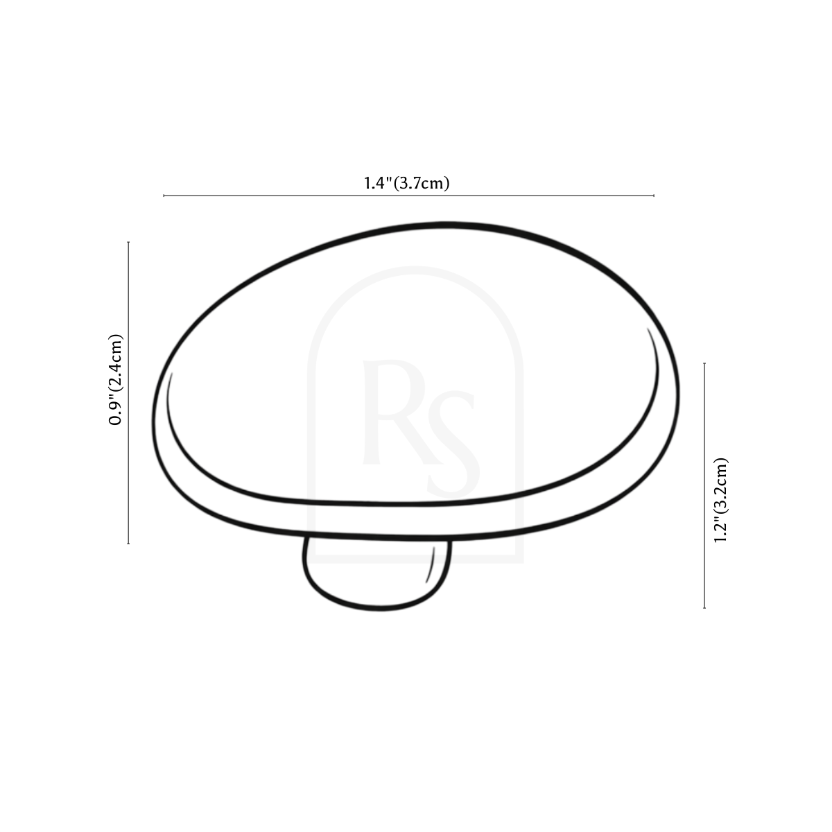 Cova Knob line drawing 2