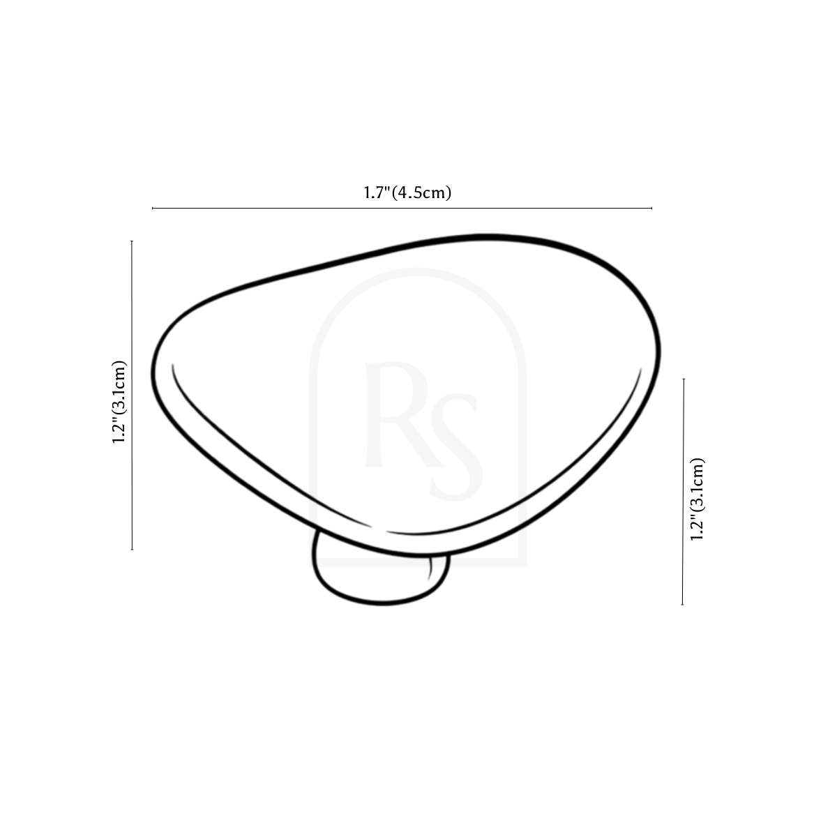Cova Knob line drawing 3
