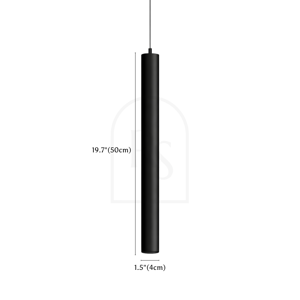 Custom Akosia Pendant Light line drawing 1