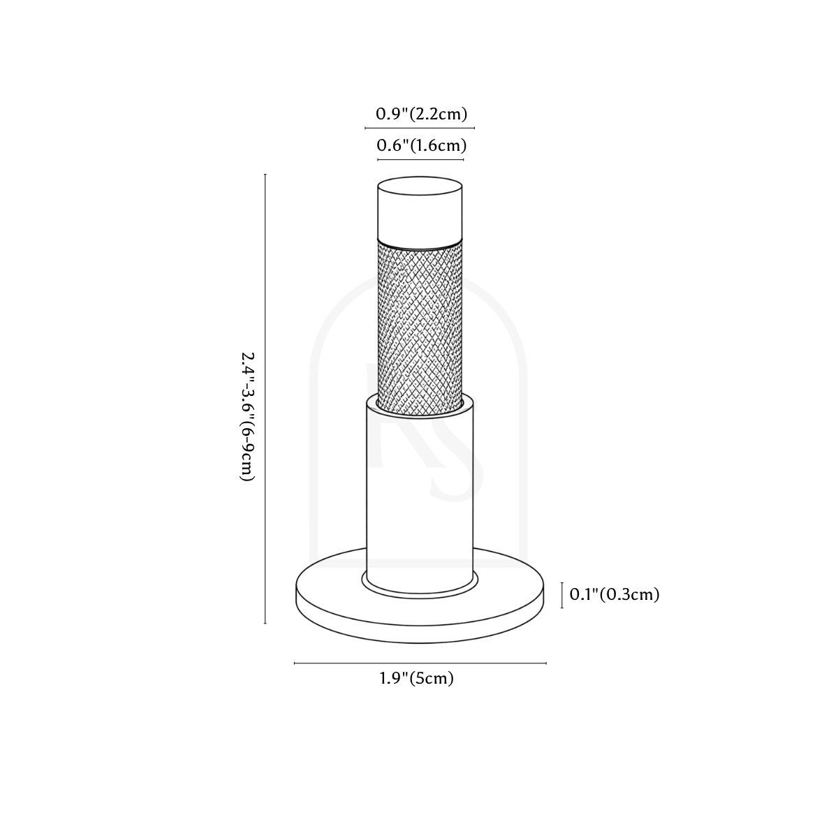 Dorel Door Stop line drawing 1