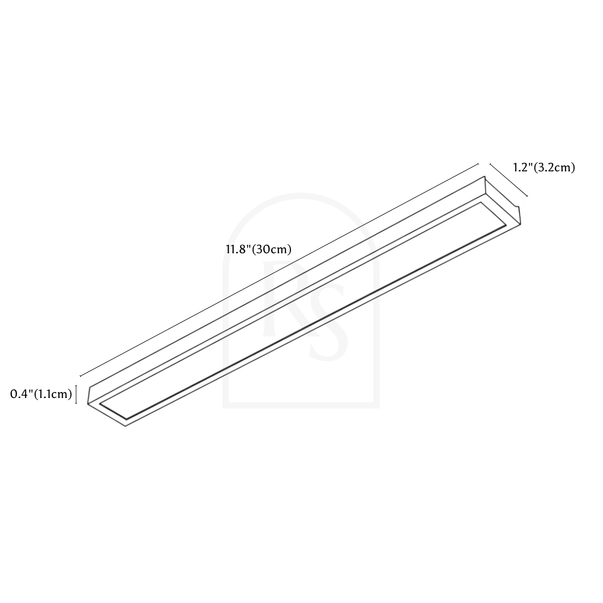 Custom Dawn Track Light System (Build Your Own) line drawing 1