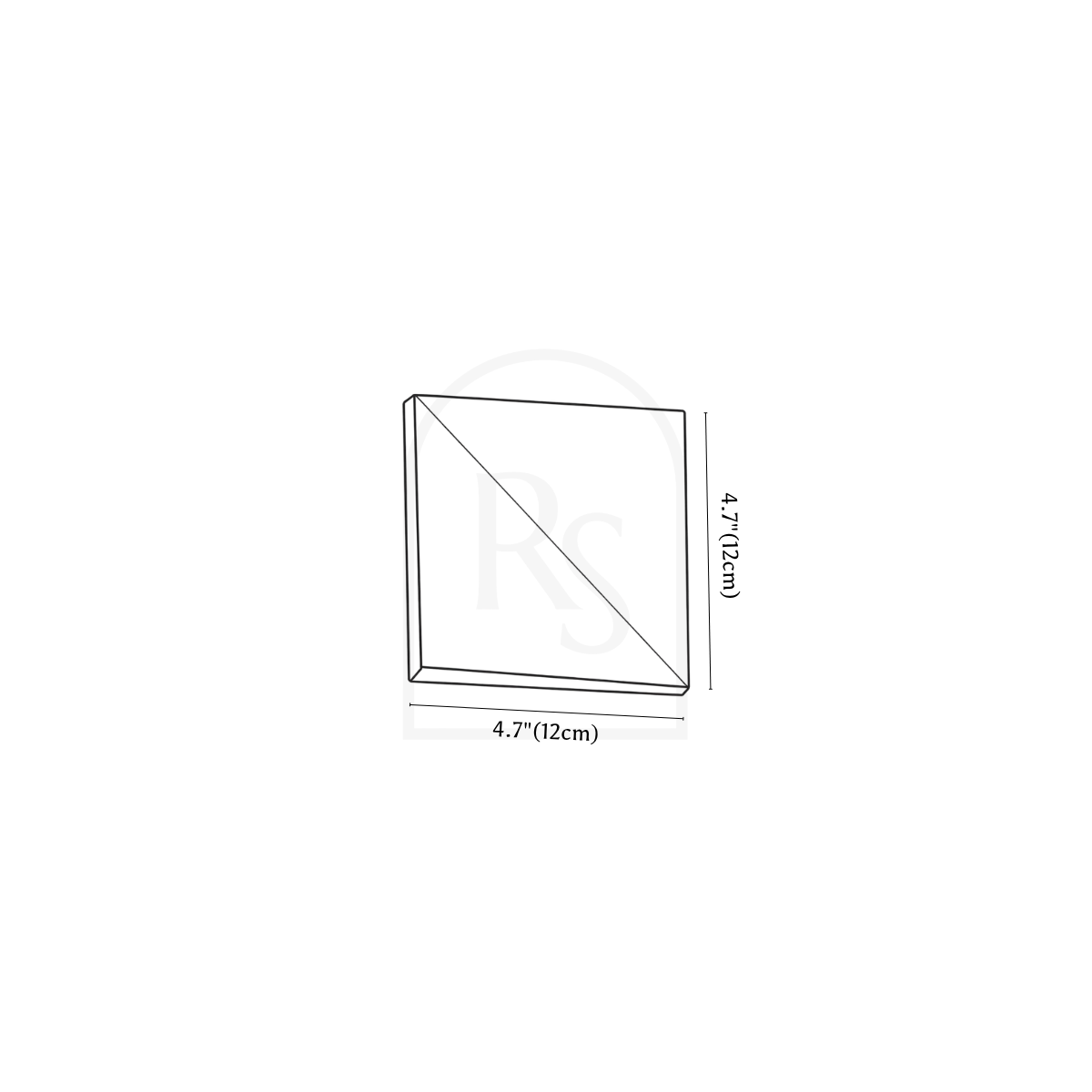 Fynne Wall Lamp line drawing 1