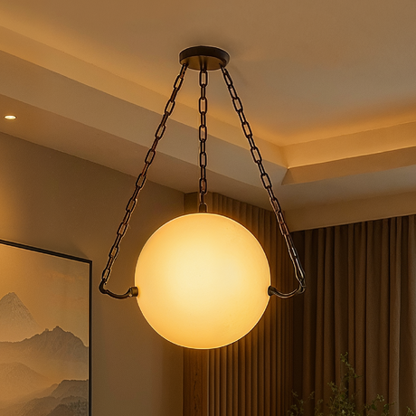 Globus-Alabaster-Industrial-Pendant-Lights