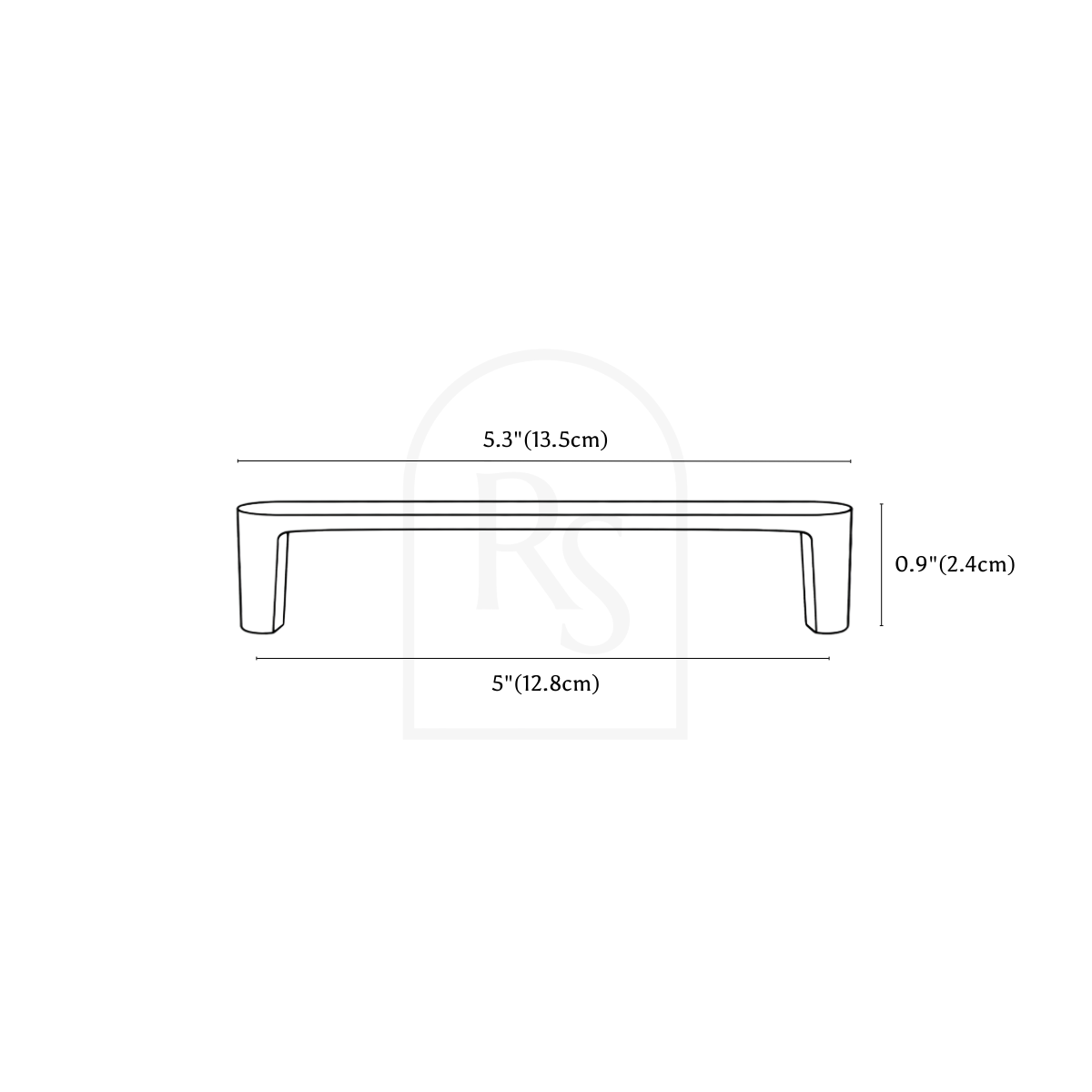 Kivo Pull Bar line drawing 2