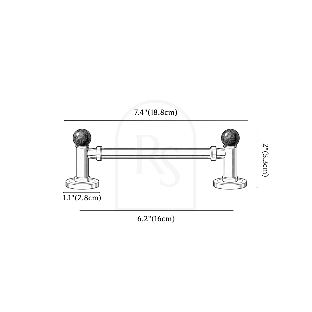 Oben Pull Bar line drawing 2