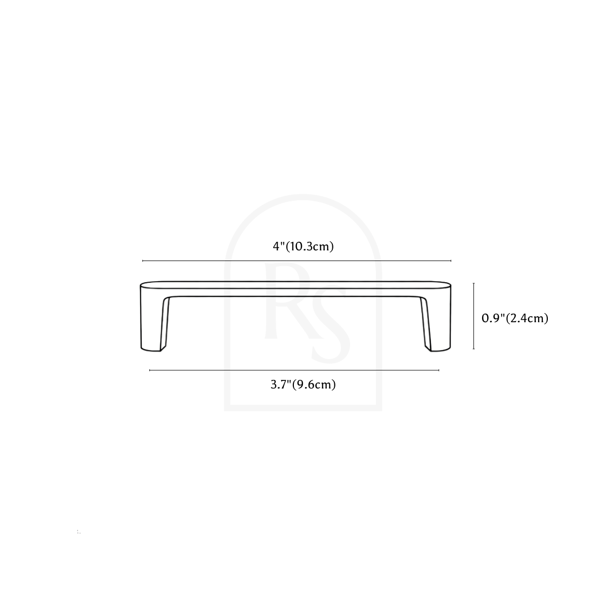 Kivo Pull Bar line drawing 1