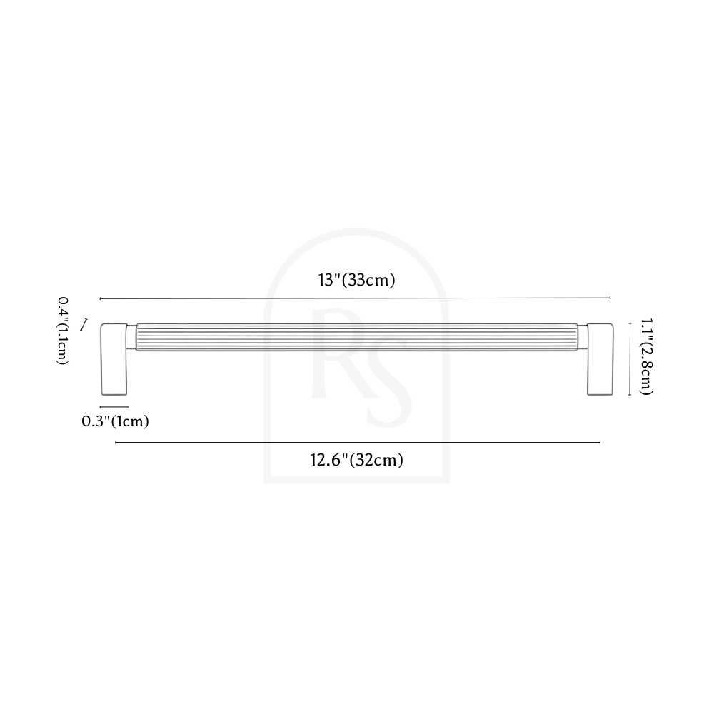 Orda Pull Bar line drawing 4