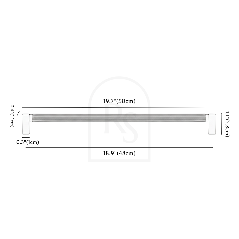 Orda Pull Bar line drawing 5
