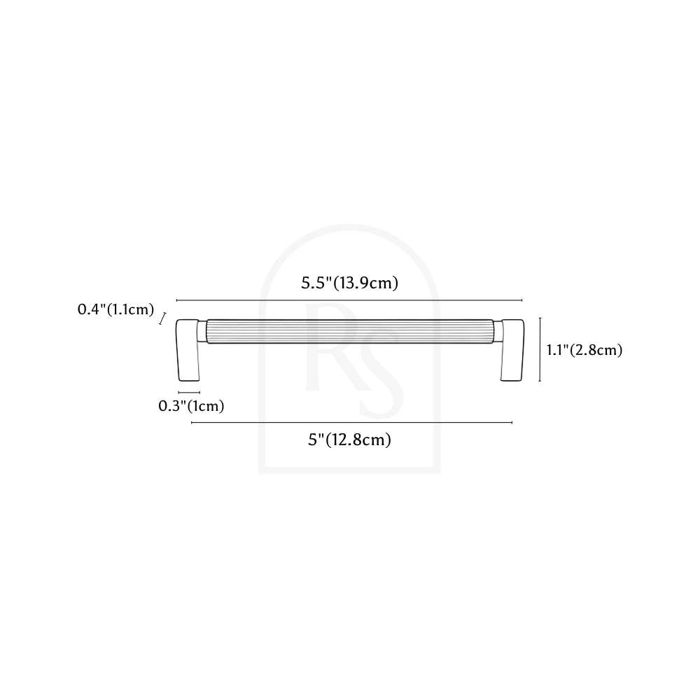 Orda Pull Bar line drawing 2