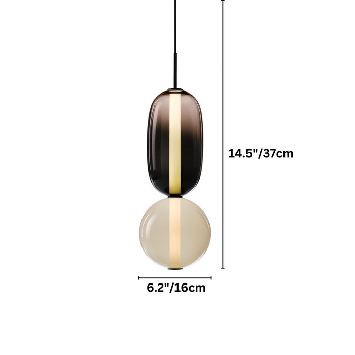 Horiz Pendant Light