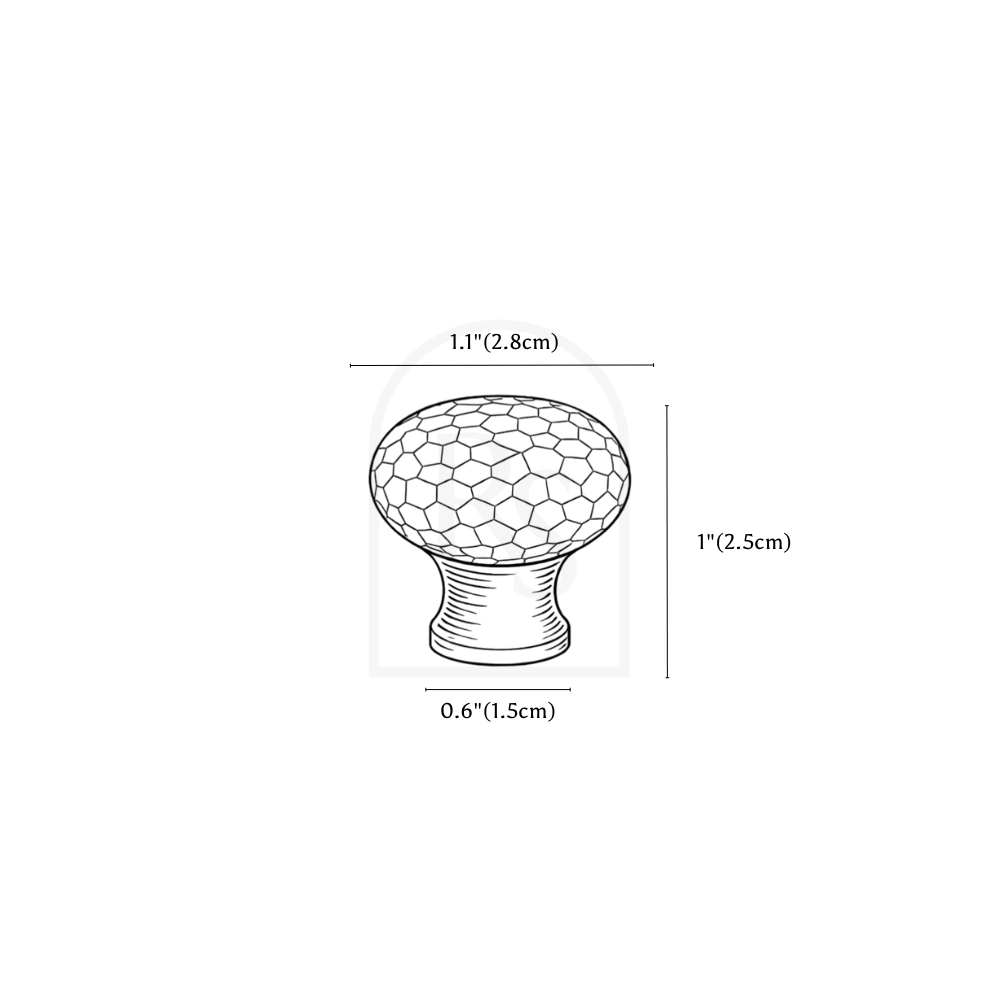 Ivro Knob line drawing 3