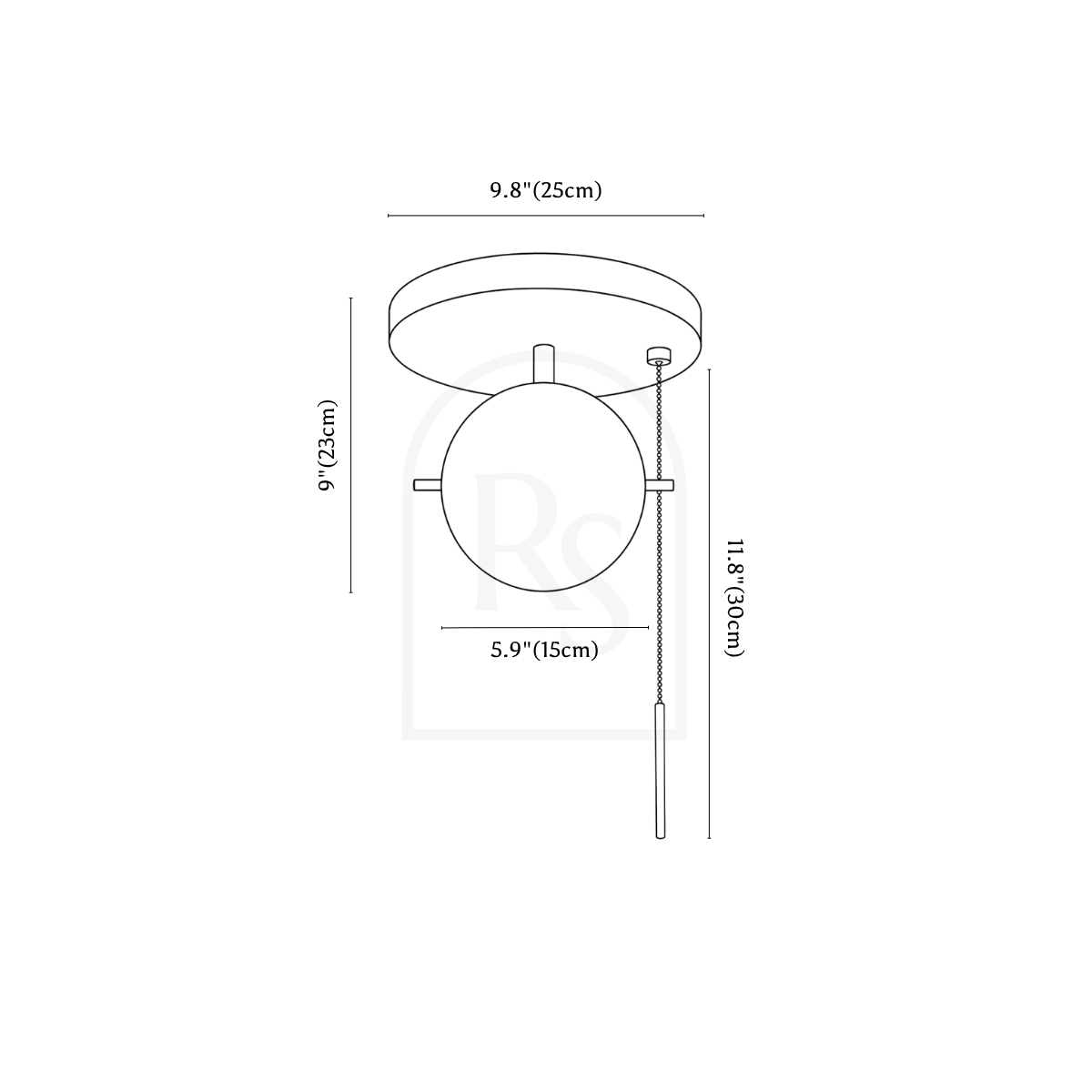 Jadani Light line drawing 2