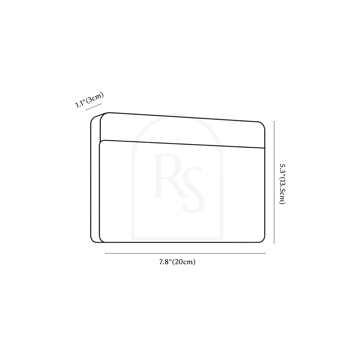 Kavexix Outdoor Wall Lamp line drawing 1