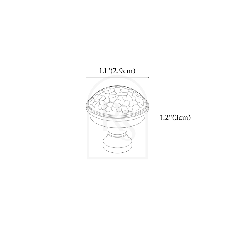 Regis Knob & Pull Bar line drawing 1
