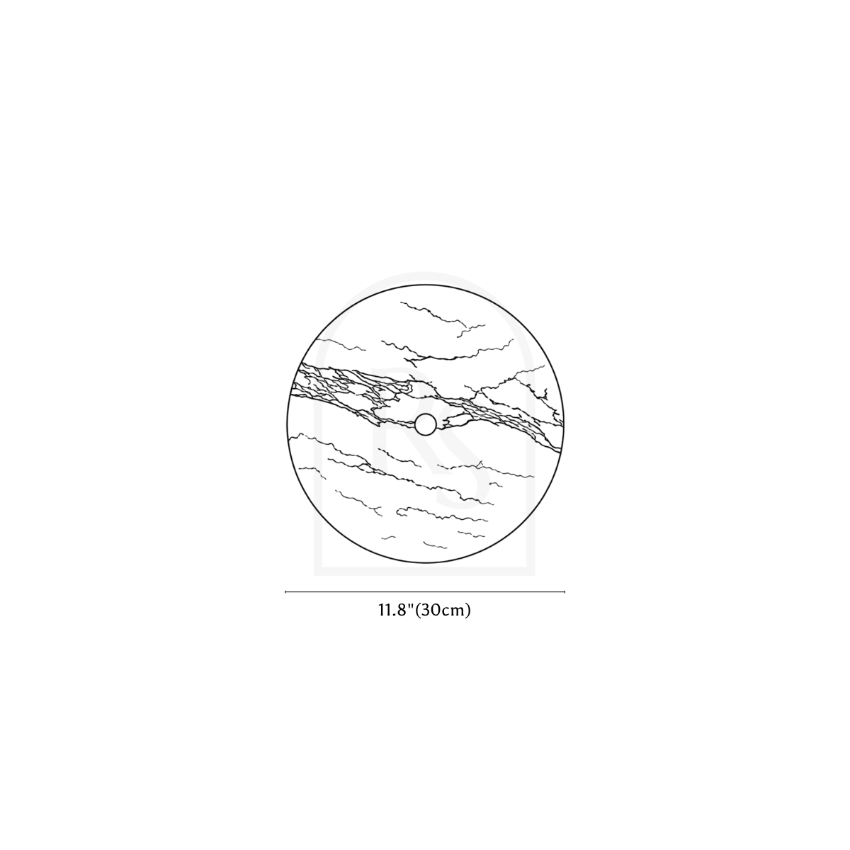 Korvix Wall Lamp line drawing 1