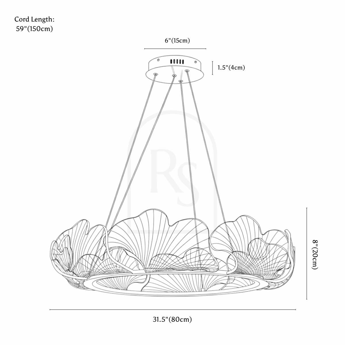 Araña Tajía line drawing 2