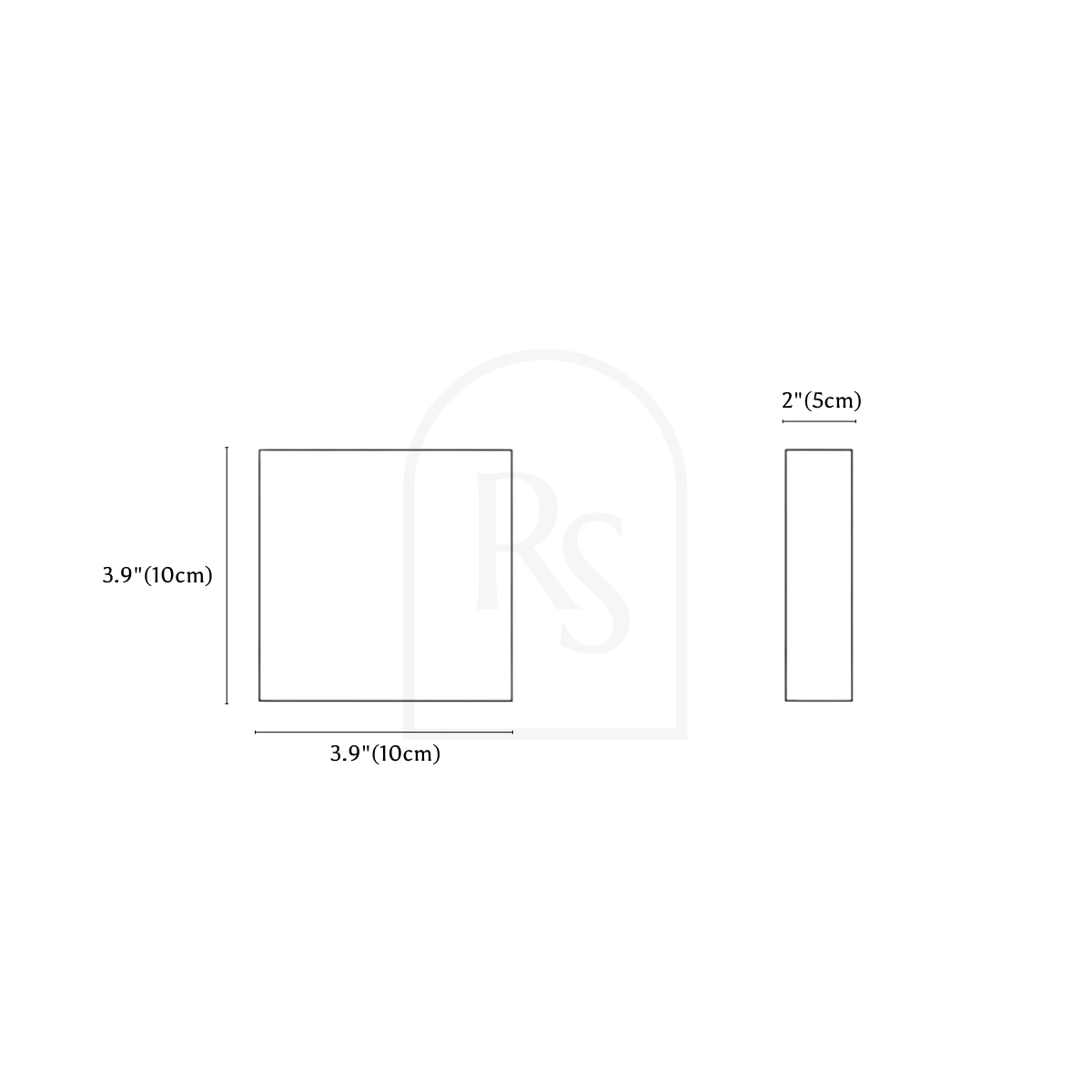 Lior Wall Lamp line drawing 1